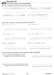 34 Solving Compound Inequalities Worksheet Answers Worksheet Project List