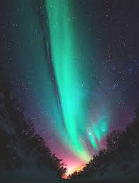 Aurora Borealis Wallpaper For Phones And Tablets Cahaya Utara Alam