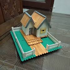 Check spelling or type a new query. Prakarya Maket Miniatur Rumah Sedang E Warna Dari Stik Es Krim Shopee Indonesia