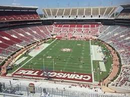 Details About Alabama Football Tickets 4 Tide Pride Tickets To Alabama Vs Southern Miss