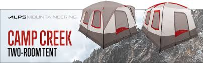 Be the first to review this product. Amazon Com Alps Mountaineering Camp Creek Two Room Tent Gray Red Sports Outdoors