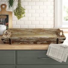 Maybe you would like to learn more about one of these? Farmhouse Rustic Decorative Trays Birch Lane