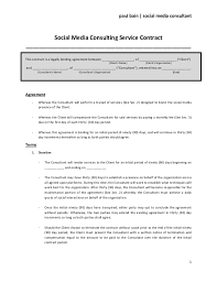 social media contract template - April.onthemarch.co