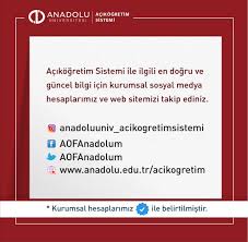 Atatürk aöf yeni teknoloji kullanıyor sınav yerleri evine yakın okullar çıkıyor. Anadolu Universitesi Acikogretim Sistemi Aofanadolum Twitter