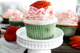 Jump to recipe / print recipe Strawberry Cupcakes With Strawberry Buttercream Sweet Beginnings Blog