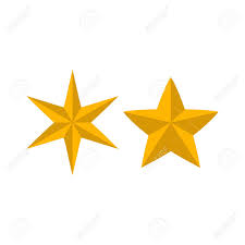 Christmas Star Icon Isolated On Background Vector