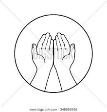 🤲 palms up together emoji meaning. Gesture Hands Folded Vector Photo Free Trial Bigstock
