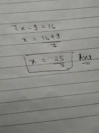 Arrange data points from smallest to largest and locate the central number. If 7x 9 16 Find The Value Of X Brainly In
