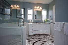 Black and white bathroom remodeling ideas. Traditional Black And White Tile Bathroom Remodel Traditional Bathroom Los Angeles By One Week Bath Inc Houzz