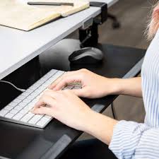 Big keyboard tray system positions your keyboard height, depth, and angle for optimal ergonomics, resulting in maximized comfort and productivity. Techorbits Keyboard Tray Under Desk A 27 Clamp On Keyboard Drawer Computer Stand A Ergonomic Mouse Keyboard Sliding Tray Computer Desk Extender Amazon Ae Home