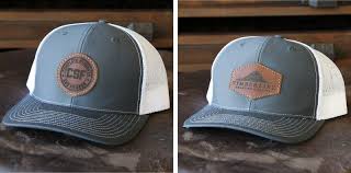 Custom Leather Patch Hat With Your Logo Customized Leather Patches Leather Richardson Hats