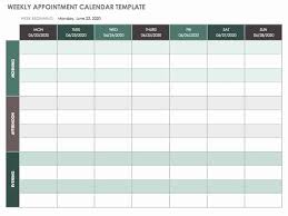 Monday Through Sunday Schedule Template Elegant 15 Free Weekly Calendar Templat In 2020 Weekly Calendar Template Weekly Schedule Template Excel Weekly Planner Template
