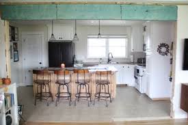 Open Up The Kitchen Wall Open Concept Kitchen Living Room Ranch Kitchen Remodel Kitchen Concepts