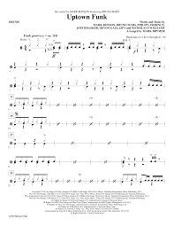 Sheet Music Digital Files To Print Licensed Mark Ronson