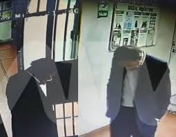 Así fue captado Martín Vizcarra dentro de la carceleta de Lima a espera de  ser trasladado a Barbadillo.