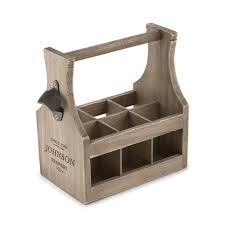 Similar totes sell for up to $50, but you can build this one for half the price! Personalized Brewery Company Beer Bottle Caddy Gift The Knot Shop