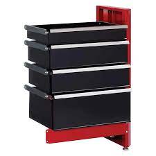 Craftsman 2000 Series Workbench 4 Drawer Storage Module Lowes Com Storage Drawers Garage Cabinets Workbench