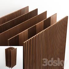 3d Models 3d Panel Panel 1 3d Models 3d Panel Panel 1 Asuntos Dependientes Del Color Ademas Es In 2020 Interior Cladding Wood Slat Wall Interior Wall Design