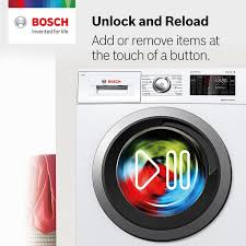 Avoid costly repairs and ruined loads with six things you should never do to your washing machine. Unlock And Reload Bosch Bosch Washing Machine Washing Machine
