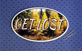 Get Lost Bumper Sticker Etsy In 2021 Bumper Stickers Print Decals Stickers