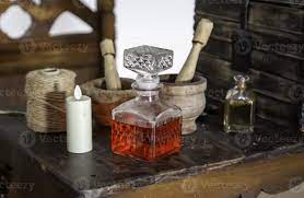 A victorian bulb vase with early pontil. Old Glass Whiskey Bottle 2868299 Stock Photo At Vecteezy