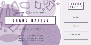 How to do a raffle on facebook. Tons Of Fully Customizable Raffle Ticket Templates