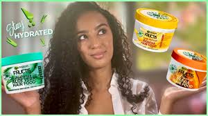 Garnier Hair Food Review أقوى ماسك مرطب للشعر أفضل عناية للشعر الجاف و الكيرلي Youtube