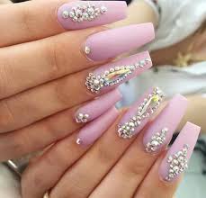 Pink Nails Rhinestones Rhinestone Nails Nails Design With Rhinestones Nail Designs Short nails also look great with some additional sparkle.