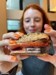 182 Eating Bacon Sandwich Stock Photos, High-Res Pictures, and Images