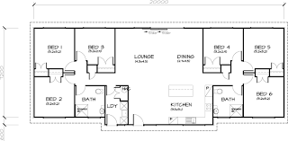 6 Bedroom Transportable Homes Floor Plans