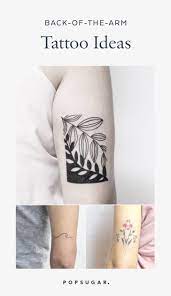 Back of forearm tattoo small. Back Of The Arm Tattoos Popsugar Beauty