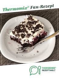 Variation Schwarzwalder Kirschtorte Vom Blech Rezept Kirschtorte Thermomix Kuchen Thermomix Rezepte Kuchen