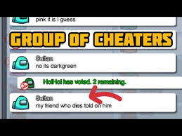 Group Of Cheaters Among Us Read Description Youtube