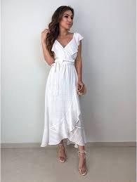 Dress Wheretoget Sleeveless Dress Summer White Dress Summer White Dress