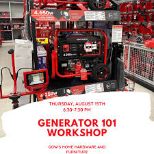 Storm season will soon be here and a great way to get prepared is by  attending a Generator 101 Workshop. 🔌 Join Mark Whynot, Fred Conrad and  Lamar Richardson, in the Jean