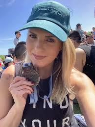 So today myself, my awesome teammates Selena, RK, Olivia and Oliver along  with some megastars of Peloton production crushed the Brooklyn Half!! My  debut road race in NYC and I'm so excited