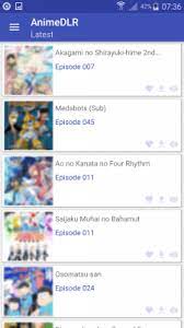 The app doesn't host any of the episodes, it just links . Animedlr Apk