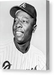 Hank Aaron Canvas Print