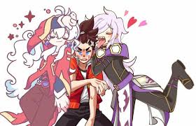 Cinta Segitiga Phi Aiga Hearts Anime Pokemon Drawings Comic Art