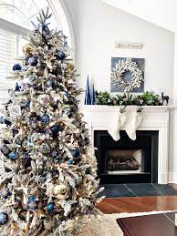 Maybe you would like to learn more about one of these? Blue And Silver Christmas Tree For The Living Room 2 Bees In A Pod