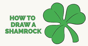 How To Draw A Shamrock Really Easy Drawing Tutorial Drawing Tutorial Easy Drawing Tutorial Easy Drawings
