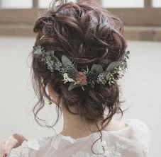 Maybe you would like to learn more about one of these? Boho Wedding Updo A Curly Updo For The Wedding The Hairstyle Women Pinterest Wedding Hairstyles Bridesmaid Hair Adornments Bridal Hair Half Up