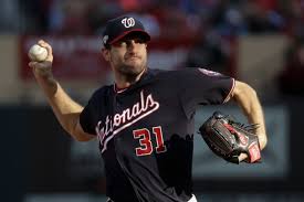 And tossed his cap and glove down and. Max Scherzer Dominates Cardinals To Put Nationals Up 2 0 In Nlcs