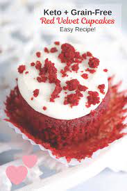 Preheat the oven to 180c/350f. Low Carb Red Velvet Cake Cupcakes Lila Ruth Grain Free