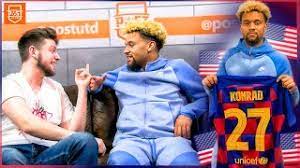 Konrad de la fuente and the lionel messi. Konrad De La Fuente El Estadounidense Del Fc Barcelona Que Ya Ha Jugado Un Mundial Youtube