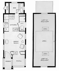 Living room, dining and kitchen is design to be open to make more space between these 3 areas. What To Look For In A Tiny House Plan