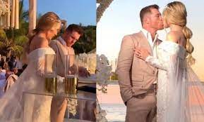 La tarde de este sábado 22 de mayo, saúl canelo álvarez llegó al altar con su novia fernanda gómez en una lujosa ceremonia religiosa que tuvo lugar en guadalajara, jalisco mientras que este sábado se realiza su boda religiosa en la majestuosa catedral de su ciudad natal, guadalajara, jalisco. Lkbl 6e9txhmhm