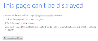 We did not find results for: How To Fix This Page Can T Be Displayed Error In Ie 11 Solved