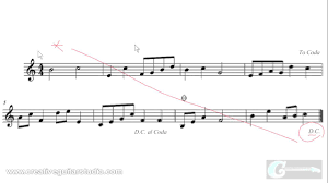 All meanings and definitions of coda only at word panda. Music Theory Repeat Signs Used In Music Charts Youtube