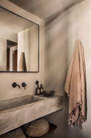Mais alors vraiment toute petite, elle doit avoisiner les 2 m². 15 Idees Pour Salle De Bains Tadelakt